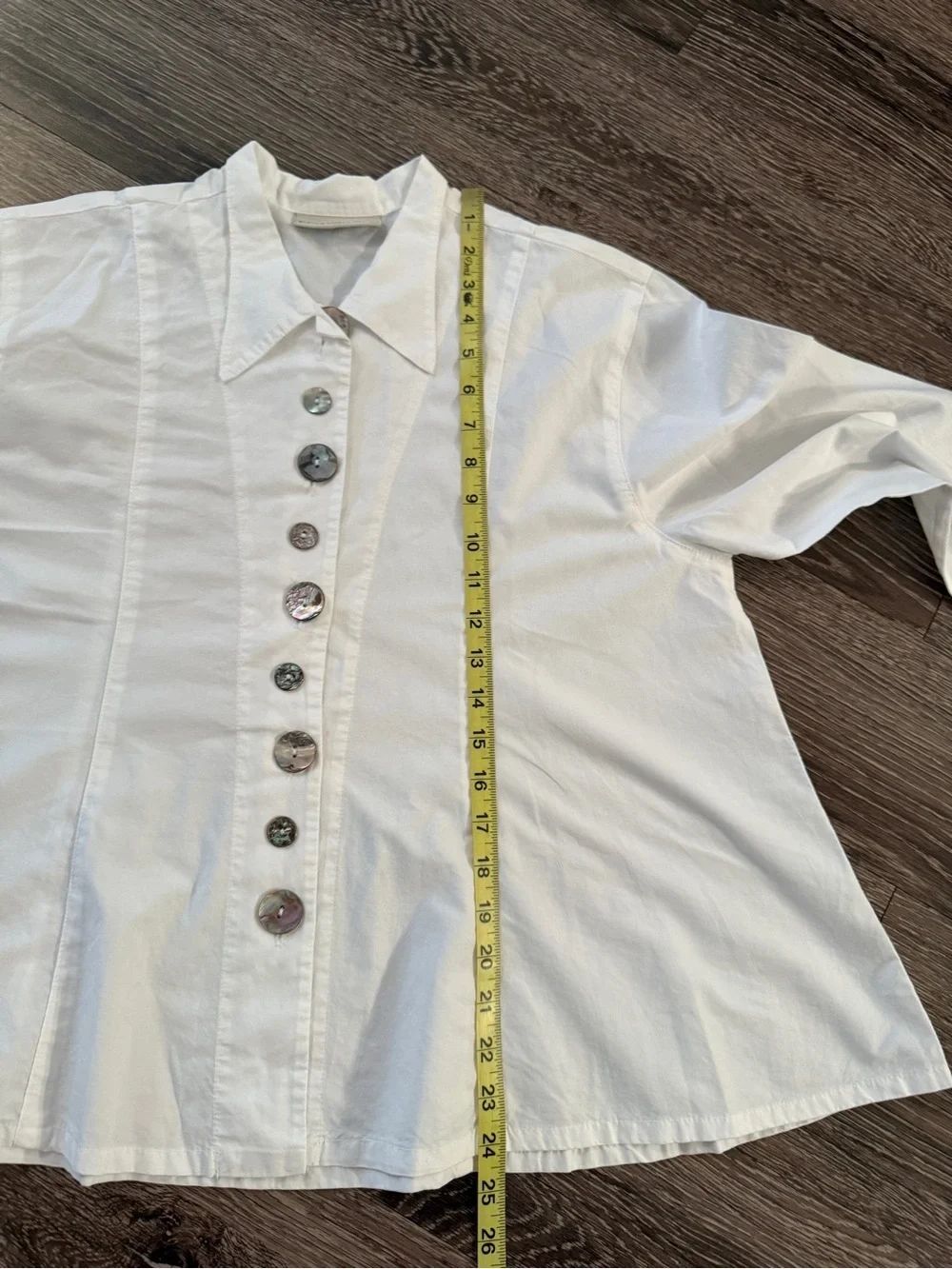 Eleven Stitch Design Button Up - Picture 7 of 9